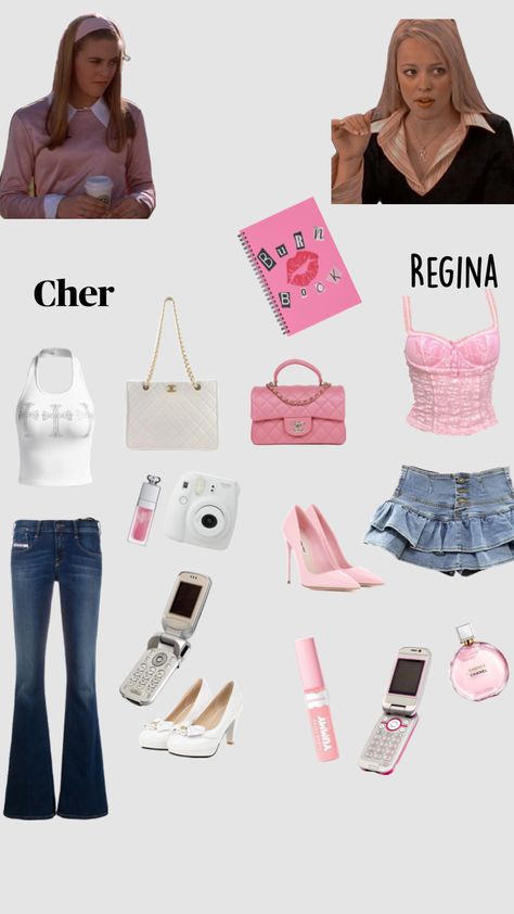 #meangirls #clueless1995 #itgirls Mean Girl Costumes, Cady Mean Girls Outfit, Cady Mean Girl, Mean Girls Plastics, Mean Girls Fashion, George Aesthetic, Mean Girls Costume, Plastic Outfit, Mean Girls Aesthetic