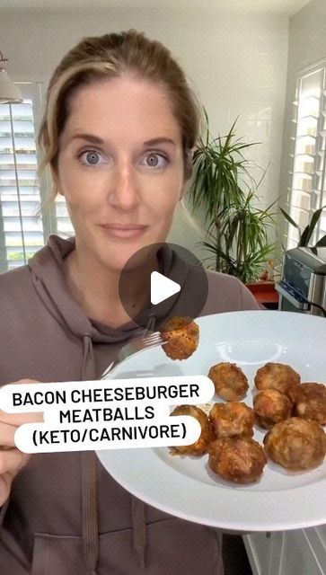 carnivore _meal_ideas on Instagram: "Carnivore bacon cheeseburger meatballs 🥩🥓 @lauraespath #carnivorediet" Carnivore Chili Recipe Crockpot, Cheese On Carnivore Diet, Bacon Cheeseburger Meatballs, Carnivore Holiday Recipes, Carnivore Meal Prep Ideas, Carnivore Buns, Carnivore Snack Ideas, Carnivore Lunch Ideas, Carnivore Treats