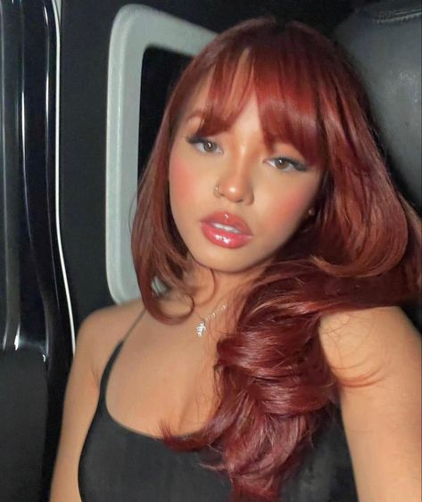 Pamela Rose Hair, 2022 Hair Color, Fall Golden Hour, Pamela Rose, Color Tutorial, Amber Hair, Red Blonde Hair, Wine Hair, Red Hair Inspo