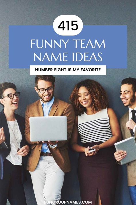 Explore 415+ funny team names across multiple categories to find the perfect fit for your group's personality and style! Team Names Funny, Office Olympics, Strong Names, Social Media Feed, Office Team, Funny Names, Dr Suess, Olympic Team, Pop Culture References