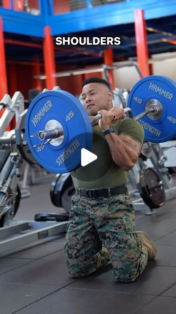 Lucas Dasilva I Online Coach 🇧🇷🇺🇸 on Instagram: "Warrior Shoulders Workout - Grow like a beast This workout will challenge your shoulders like you have never been challenged before.  Train like a functional athlete  Now… Nothing wrong with doing the basic  (Seated shoulder press, lateral raise, front raise…) But that’s not what I am training for.   #traininsaneorremainthesame   WORKOUT   1️⃣ BB side to side overhead transfer  2️⃣BB alternating presses 3️⃣DB around the world  4️⃣Front raise & press 5️⃣Upright row to press 6️⃣Alternating hammer presses 7️⃣Front raise to lateral toss  3 SETS OF EACH 12 REPS OF EACH 60-90 SEC REST BREAKS  #shoulderworkout #shoulders #buildmuscle #workoutmotivation #beastmode #fitnessmotivation #functionaltraining #exercise #training" Shoulder And Bicep Workout, Seated Shoulder Press, Full Shoulder Workout, Shoulder Workouts For Men, Body Weight Workout Plan, Shoulder Workout Routine, Bicep And Tricep Workout, Back And Shoulder Workout, Shoulders Workout