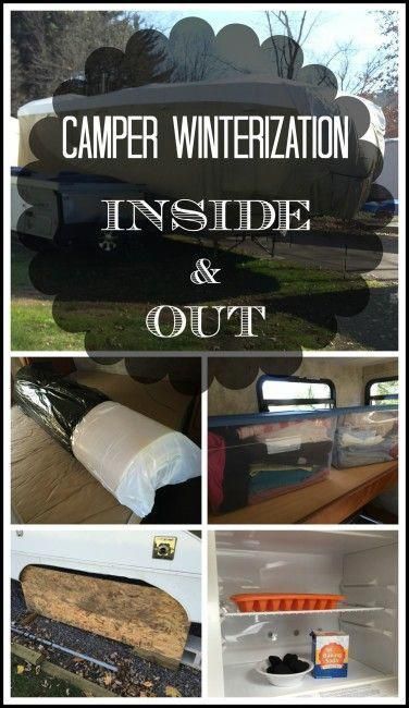 Camper Winterization, Winterize Camper, Travel Trailer Organization, Camper Maintenance, Rv Camping Tips, Camper Hacks, Travel Trailer Camping, Trailer Life, Rv Makeover