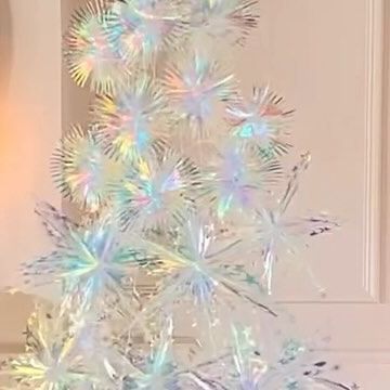 Party & Event Inspiration by Annie Harutoonian on Instagram: "The most gorgeous iridescent Christmas tree 🌲✨ by @andthentheywentwild #theeventcollectivex" Irredescent Christmas Tree, Iridescent Party Decorations, Iridescent Christmas Tree, Christmas Glamour, Iridescent Christmas, Iridescent Party, Event Inspiration, Christmas 2024, Christmas Aesthetic