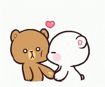 Milk And Mocha Bear Kiss GIF - MilkAndMochaBear Kiss - Discover & Share GIFs Cute Kiss Sticker, Milk And Mocha Kiss, Kissing Meme, Calin Gif, Kiss Meme, Milk And Mocha, Kiss Sticker, Mocha Bear, Hug Gif