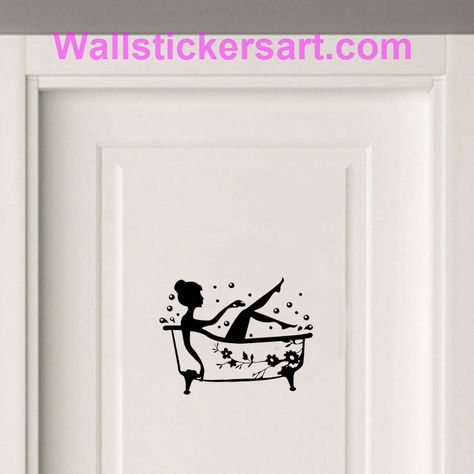 Bathroom Art Decal Bath Time Vinyl Door Sticker Creative Home Decoration Wall Stickers A2297  https://wallstickersart.com/product/bathroom-art-decal-bath-time-vinyl-door-sticker-creative-home-decoration-wall-stickers-a2297/ Bathroom Tile Stickers, Deur Sticker, Bathroom Wall Decals, Vinyl Door, Switch Board, Bathroom Vinyl, Bathroom Wall Stickers, Bathroom Decals, Bathroom Stickers