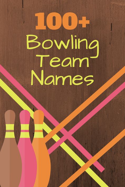 Bowling Team Names, Bodyguard Services, Fun Bowling, Close Protection, Bowling League, J Names, Catchy Names, Games For Fun, Catchy Phrases