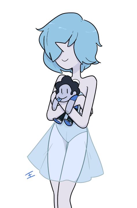 I dream of a blue Steven. Diamante Rosa Steven Universe, Perla Steven Universe, Bird Mom, Greg Universe, Pearl Steven Universe, Pearl Steven, Steven Universe Drawing, Drawing Things, Steven Universe Characters