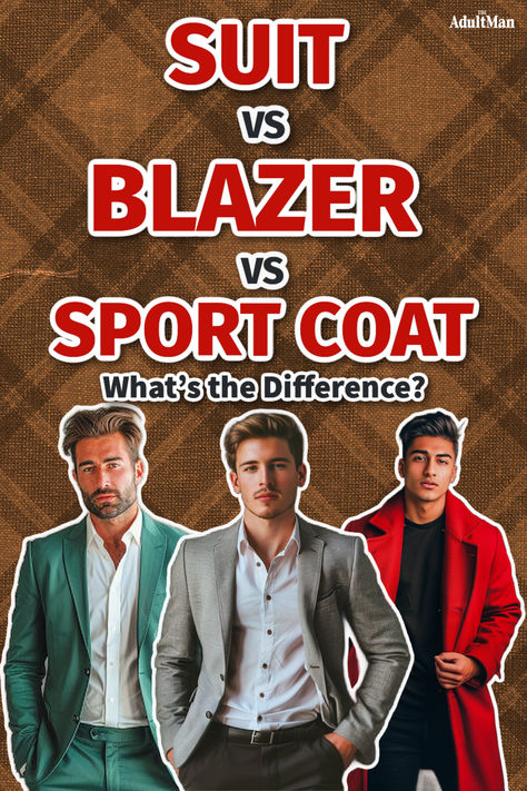 Don't get caught up in tricks with these three. Blazer Wearing Styles Men, Suits For Athletic Build Men, Men’s Sports Coat, Men’s Sport Coat And Slacks, Men’s Sport Coat, Tan Sports Coat Outfit Men, Gray Sports Coat Outfit Men, Men’s Outfits With Blazers, Blazer With T Shirt Men