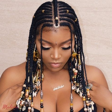 Looking for braid and cornrow inspiration for your next hairstyle? Look no further than these 43 Fulani inspired braids and cornrows styles. Fire Braids, Queen Lifestyle, Cornrow Hairstyle, Protective Hairstyles For Natural Hair, Long Box Braids, Fulani Braids, Braids With Beads, Black Kids Hairstyles, Easy Braids