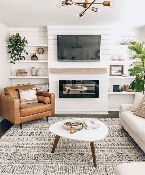 Cozy Living Room Design, Home Fireplace, The Fireplace, Living Room Remodel, Boho Living Room, Living Room Inspo, New Living Room, A Living Room, Cozy Living Rooms