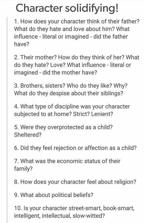 Gotta do this now. Character Solidifying, Co-parenting, Menulis Novel, Writing Inspiration Tips, Writing Plot, Writing Dialogue Prompts, Creative Writing Tips, Writing Motivation, Writing Inspiration Prompts