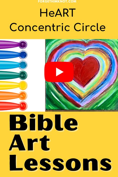 Love Your Neighbor Craft Sunday School, Love Your Neighbor Craft, Love One Another Craft, Christian Art Projects, Concentric Hearts, School Age Crafts, Faith Based Art, Christian Homeschool, Vbs 2023