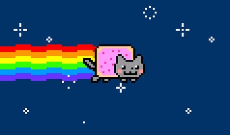 Google Gif, Neon Cat, Gif Background, Nyan Cat, Banner Gif, Rainbow Cat, Header Banner, Pop Songs, Print Magazine