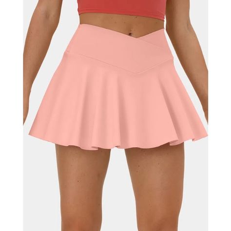 Pink mini skirt outfit