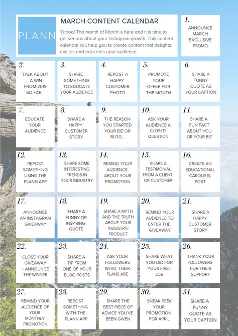 Ig Post Calendar, Fashion Brand Content Calendar, Smm Content Ideas, Linkedin Content Calendar, Easter Content Ideas, March Instagram Posts, March Content Ideas, Branding Content Ideas, Spring Content Ideas