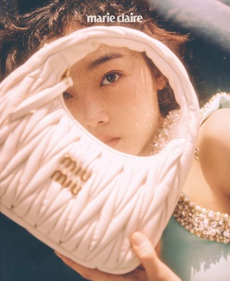 Haute Couture, Miuccia Prada, Couture, Lee Yoo Mi, Lee Yoomi, Marie Claire Magazine, Miu Miu Bag, Pink Swimsuit, Japanese Models