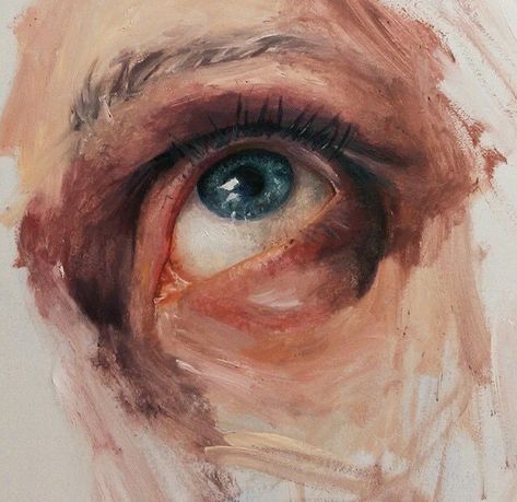 Kunst Inspiration, Eye Painting, 인물 드로잉, Oil Painting Portrait, A Level Art, Beginner Painting, Anatomy Art, Eye Art, An Eye