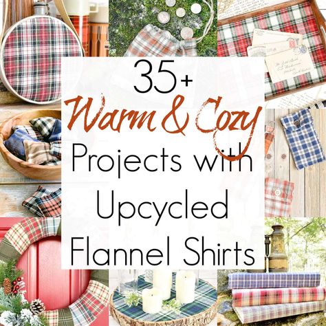 Upcycled Flannel Shirts, Flannel Projects, Flannel Fabric Crafts, Flannel Upcycle, Usa Crafts, Old Flannel, Diy Hand Warmers, Fair Crafts, Recycling Crafts