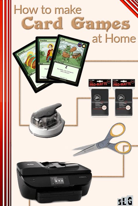 Learn how to make Card Games at home. I love doing this for the first round of playtesting so I can change what's broken instantly. via @MakeYourGameSLG How To Play Cards, Card Game Card Design, How To Make Playing Cards, Board Game Design Templates, Game Card Design Ideas, Cards Game Design, Diy Card Games, Board Game Design Ideas, Card Game Design Ideas