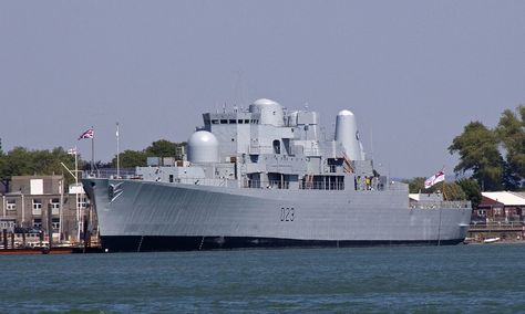 One-of-a-Kind Cold War Era Destroyer Departs Royal Navy Type 23 Frigate, Royal Navy Aircraft Carriers, Recycling Companies, Royal Navy Ships, Navy Aircraft Carrier, For The Last Time, The Destroyer, Aircraft Carriers, Recycling Facility