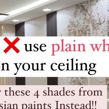 Cyrus Atelier on Instagram: "Try these Asian paints @asianpaints colours on your ceiling !! Follow @architect_shalinth for more such content!! #paint #wallpainting #asianpaints #falseceiling #ceilingpainting #design #interiordesign #architecture #paintprotection #painting🎨 #wallcolor #colorideas #chennaiinteriors" Ceiling Colours Paint, False Ceiling Colour Ideas, False Ceiling Colour, Ceiling Color Ideas, Asian Paints Wall Designs, Bedroom False Ceiling Ideas, Asian Paints Colours, Ceiling Paint Colors, Bedroom False Ceiling