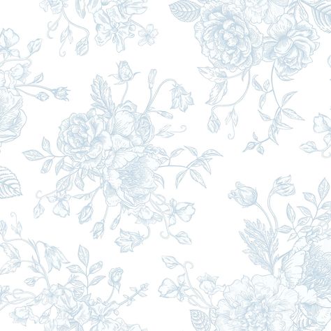 Breathe timeless elegance into your space with our delightful Romantic Roses wallpaper. As if lifted from the pages of a Victorian-era sketchbook, delicate roses dance in a baby blue hue on a crisp white canvas. The gentle tones of this rose wallpaper infuse living rooms, bedrooms and bathrooms with a calm, refined ambience. Perfect for creating a classic, understated aesthetic, Romantic Roses brings lashings of vintage charm. To style it, complement the soft blue roses with crisp whites, light greys or even touches of soft taupe for a cohesive look. Then, accentuate your space with subtle metallics or glass accents. Product Code: ILW50576 Finish: Flat Surface Washability: Not Washable Roll Size: 50cm x 10m Pattern Repeat: 50cm Application: Paste The Paper Light Blue Room Wallpaper, Light Blue Vintage Wallpaper, Vintage Floral Background Wallpapers, Light Blue And White Wallpaper, Light Blue Floral Wallpaper, Note Paper Aesthetic, Blue And Cream Wallpaper, Kindle Background, Soft Blue Wallpaper