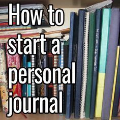 Starting A Journal, Start A Journal, Types Of Journals, 1st January, Personal Journal, Keeping A Journal, Guided Writing, Daily Journal, Personalized Journal