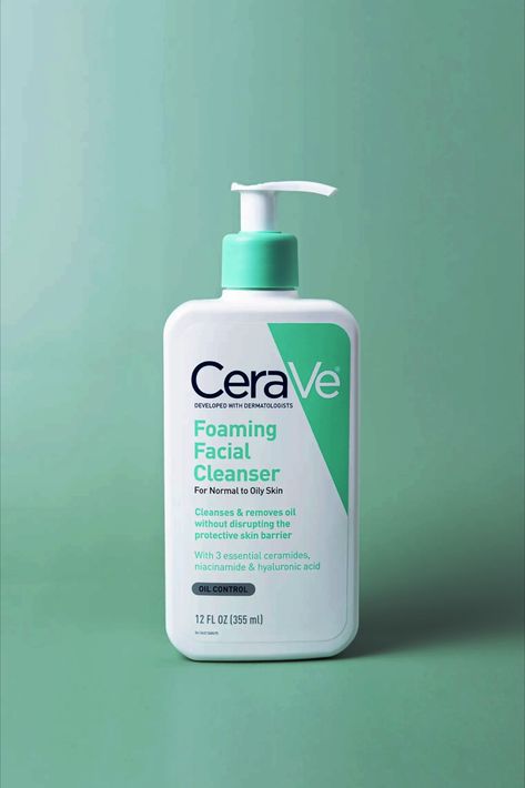 A foaming gel face wash is ideal for removing excess oil, dirt, and makeup. When choosing a facial cleanser for normal to oily skin, it’s important to look for a formula that's gentle, won’t disrupt your skin’s natural protective barrier, and contains ingredients that help maintain its moisture balance. #skincare #skincareroutine #cerave #ceravesacleanser #clenser #beauty #glowup #glowingskin #cleanbeauty #beautytips Foaming Facial Cleanser, Skin Cleanse, Lighten Skin, Sleeping Mask, Branding Photos, Skin Care Tools, Oil Control Products, Airpods Pro, Radiant Skin