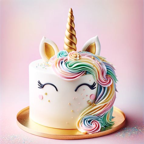 Magical Celebrations Exploring Girly Unicorn Birthday Cakes (2) Colorful Unicorn Cake, Buttercream Unicorn Birthday Cake, Cute Unicorn Cake Birthday, Neon Unicorn Cake, Round Unicorn Cake, Unicorn And Rainbow Birthday Cake, Unicorn Birthday Cakes For Girls Kids, Unicorn Cake Ideas Birthdays, Cake Girls Birthday Ideas