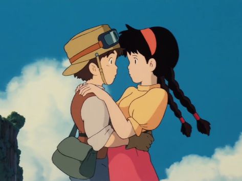 Ghibli A Heart's A Heavy Burden, Mysterious Girl, Studio Ghibli Movies, Castle In The Sky, Studio Ghibli Art, Ghibli Movies, Ghibli Art, Animation Reference, Animation Screencaps