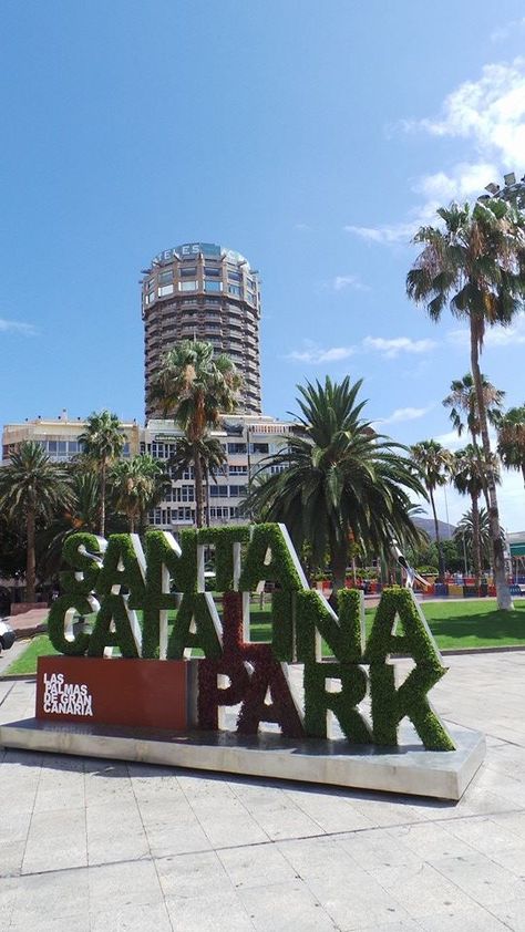 Parque de Santa Catalina en Las Palmas de Gran Canaria. Santa Catalina, Canary Islands, Mood Board, Hotel, Plants, Travel, Pins, Quick Saves, Art