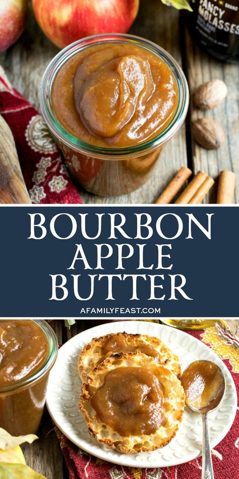 Flavored Butter Recipes, Butter Recipes Homemade, Apple Butter Recipe, Home Canning Recipes, Jam Recipes Homemade, Flavored Butter, Jam And Jelly, Family Feast, Homemade Butter