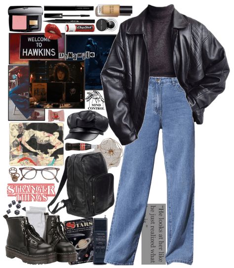 80’s Outfits, Mode Old School, 80s Inspired Outfits, Look 80s, Stranger Things Outfit, Gambar One Direction, Vestiti Edgy, Look Grunge, 90s Inspired Outfits