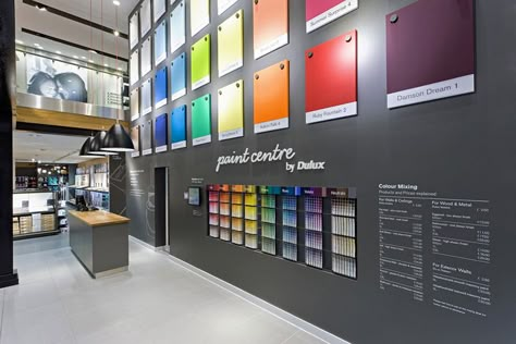 Next Home and Garden by Dalziel and Pow, Shoreham - UK Retail Inspiration, Diy Store, Interior Display, Showroom Design, Retail Store Design, Storing Paint, Studio Interior, Retail Interior, Design Light