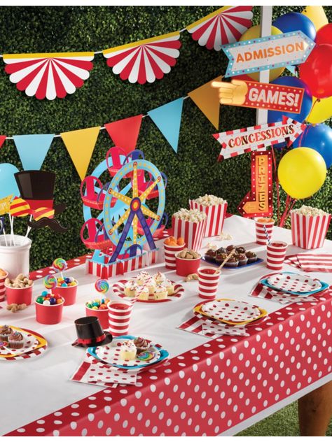 Carnival Themed Birthday Party, Carnival Decor, Carnival Party Favors, Carnival Signs, Carnival Baby Showers, Carnival Booths, Circus Party Decorations, Carnival Birthday Party Theme, Diy Carnival