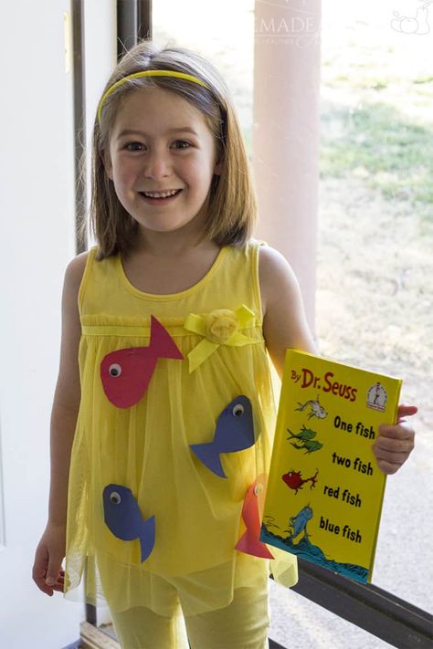 One Fish Two Fish Costume for a Child | homemadeforelle.com