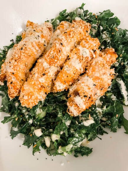 Chicken Kale Salad, Kale Chicken Salad, Chicken Kale, Massaged Kale, Tender Chicken Breast, Primal Kitchen, Kale Salad, Food Is Fuel, Latest Recipe