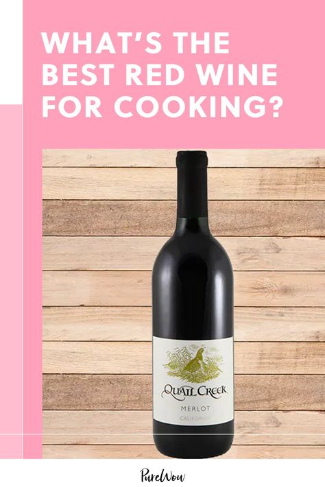 What?s the Best Red Wine for Cooking? These 4 Varieties Are Basically Foolproof Best Red Wine For Cooking, Red Wine For Cooking, Cooking Wine Recipes, Cooking With Red Wine, Types Of Red Wine, Alcohol Food, Red Wine Recipe, Wine Chart, Wine Alcohol