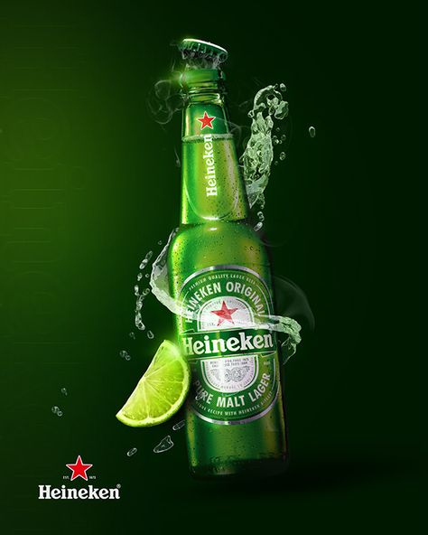 Design, Heineken, flyer, publicidade, bebida on Behance Speed Bebida, Beverage Ads, Heineken Beer, Beer Advertising, Design Advertising, Graphic Design Advertising, Creative Ads, Ad Design, Photoshop Adobe