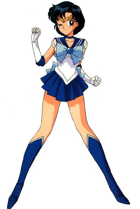 Super Sailor Mercury | Ami Mizuno, Sailor Mercury - Sailor Moon Sailor Moon Wiki, Anime Moon, Arte Sailor Moon, Sailor Moon Cosplay, Sailor Moon Character, Sailor Suit, Sailor Saturn, Sailor Mercury, Sailor Jupiter