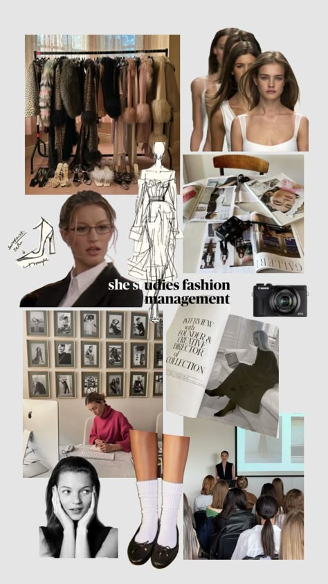 #fashion #fashionmanagement #fashionstudent #mode #model #vogue #giselebundchen #sketches #runway #catwalk #student #university #thatgirl Fashion Student Aesthetic, Autumn Princess, Model Vogue, Student Aesthetic, Magazine Collage, Fashion Student, My Energy, Model Aesthetic, Clear Mind