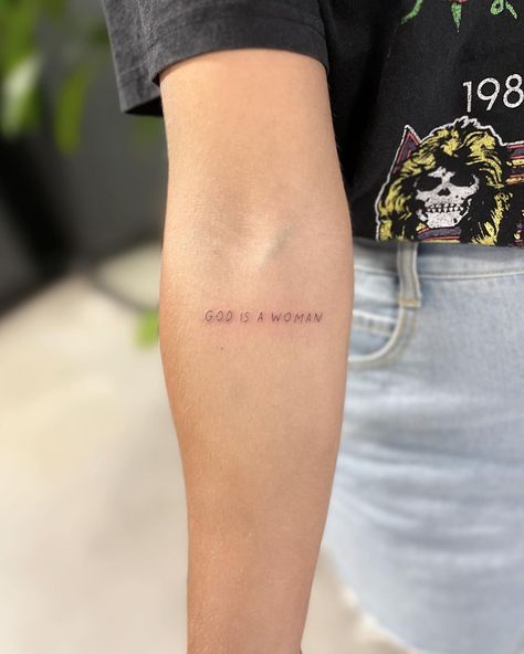 @pawsk’s Instagram photo: “GOD IS A WOMAN for @jasssmcleod” God Is Woman Tattoo, God Is A Woman Tattoo, God Tattoos For Women, Body Modification Piercings, God Is A Woman, God Tattoos, Woman Tattoo, Body Modifications, Piercing Tattoo