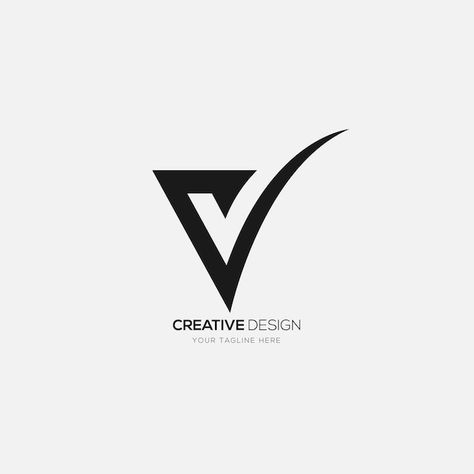 Logo With V Letter, Marketing Logo Design Creative, Am Logo Design Letter, V Logo Design Letter, Mahindra Logo, V Logo Design Ideas, V Monogram Logo, V Typography, V Letter Design