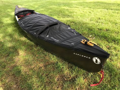 Have I Gone Completely Mad-River? - Unsponsored Grumman Canoe, Hotel Valhalla, Fishing Canoe, Canoe Accessories, Canoe Fishing, Wooden Canoe, Black Deck, Canoe Camping, Caravan Awnings