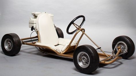 This 1965 Rupp Dart Kart Recalls a More Elegant Era of Go Karting Vintage Go Karts, Go Karts For Sale, Go Kart Designs, Go Kart Kits, Go Kart Frame Plans, Build A Go Kart, Mini Motorbike, Go Kart Frame, Homemade Go Kart