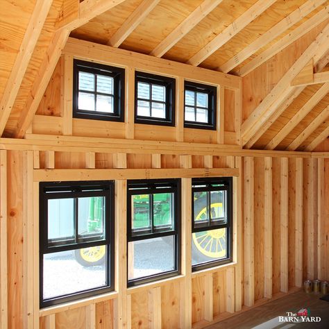 Dormers provide additional space and natural light to your shed. We have a variety of styles available to best suit your dream shed. Pictured here is a Transom Dormer on a 12' x 16' Modern Farmhouse Cottage. . #thebarnyard #thebarnyardstore #worldsbestsheds #barnyardsheds #dormer #transomdormer #cottage #modernfarmhouse #farmhouse #shed #sheshed #naturallight #light #tby62963 Dormer Shed Roof, Shed Dormers On Front Of House, Modern Farmhouse Shed, Shed Dormer Addition, Farmhouse Shed, Board Batten Siding, Dormer Addition, Rambler House, Cape Cottage