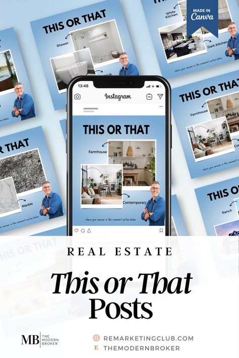 Real Estate Instagram Quiz | This or That | Social Media Marketing | Real Estate Marketing Real Estate Instagram, Marketing Real Estate, Real Estate Marketing, Media Marketing, Logo Branding, Social Media Marketing, Real Estate, Branding, Social Media