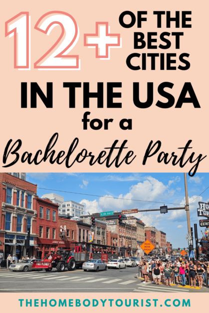 best cities for a bachelorette party in the usa pin for pinterest. Bachelorette City Ideas, Estes Park Bachelorette Party, Cheap Bachelorette Party Destinations, Affordable Bachelorette Destinations, Bachelorette Locations, Texas Bachelorette Party, Cheap Bachelorette Party, Bachelorette Party Locations, Bucket List Trips