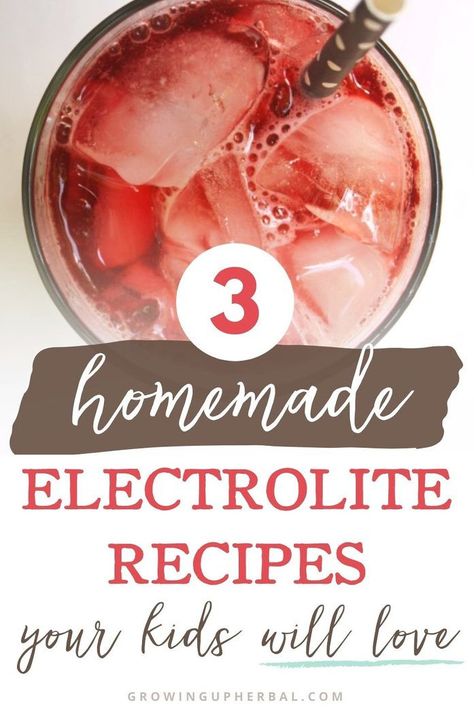 DIY Pedialyte Recipes. This homemade electrolyte drink is bright and fruity. It’s another great one for hot, summer days, but it’s also a great on during viral illnesses because of the vitamin c content it has thanks to the hibiscus flowers. Vitamin c is a great vitamin to increase when sickness arrives. Homemade Pedialyte for Kids | Homemade Electrolyte Drink Recipes Make Your Own Electrolyte Drink, At Home Electrolyte Drink, Homemade Electrolytes For Adults, Homemade Healthy Drinks, Homemade Pedialyte Recipe, Electrolyte Powder Recipe, Diy Pedialyte Recipes, Healthy Electrolyte Drink, Pregnancy Electrolyte Drink