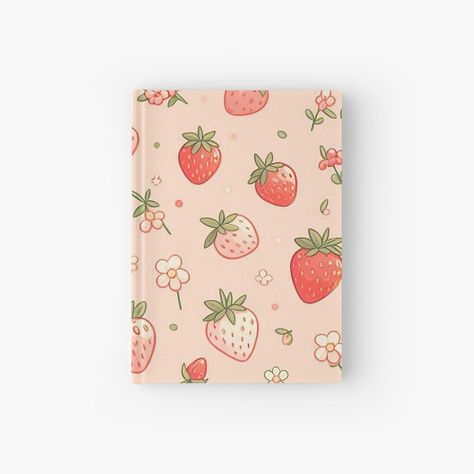 Get my art printed on awesome products. Support me at Redbubble #RBandME: https://www.redbubble.com/i/notebook/Cute-Strawberry-Design-Dainty-Strawberries-Small-Strawberry-Print-by-Nicole-Cherie/163255436.RXH2R?asc=u Strawberry Stationary, Strawberry Design, Print Journal, Line Graphs, Cute Strawberry, Strawberry Print, Cat Mat, Dog Mat, Journal Design